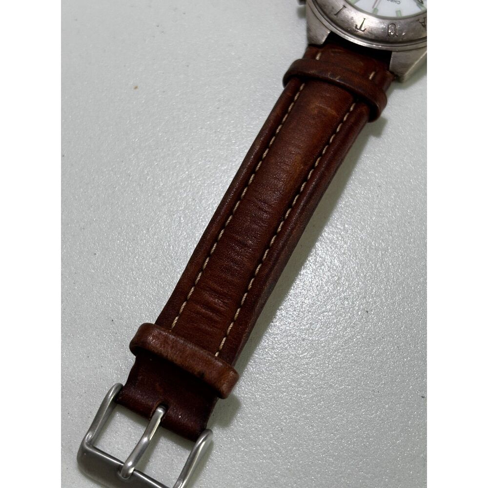 Nautica vintage chronograph silver quartz men's watch, working - Picture 8 of 9